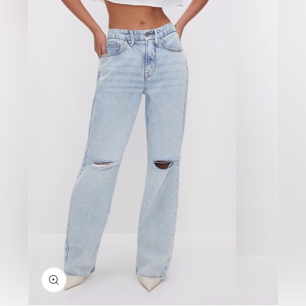 Good American GOOD 90's Jeans GFXLB859T BLUE542 Size 2/26